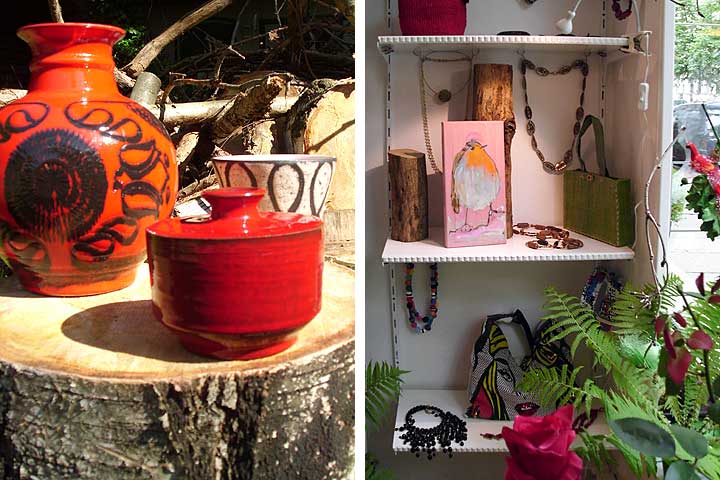 Künstlerkeramiken / Raumimpression